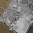 LaLuLa Chrome Chandelier Modern Mini Acrylic Crystal Chandelier Lighting 4 Light Candle Style Chandeliers for Dining Room