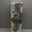 Bright Starts Pop 'N Chill Portable Infant Beach Chair, Travel Seat with UPF 50+ Canopy, Indoor/Outdoor Baby Seat, Grey, 06 Months