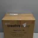 Creative CoOp Rustic Resin Bird Table Lamp with Black Rectangle Shade, Gold Finish