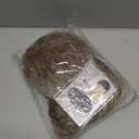 karlery Men and Women Long Curly Brown Gradient White Wig 70s 80s Rocker Mullet Party Funny Wig Costume Wig