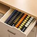 Coffee Pod Storage Holder Drawer Insert for Counter Compatible with Nespresso Vertuoline Capsules, Nespresso Pod Holder for Nespresso Vertuo for Home, Office, Coffee Station (3 Packs)