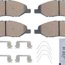 HUSCH D1345 Front Ceramic Brake Pads Kit Fit For Nissan Versa 2008-2011