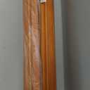 Yellow Mountain Imports Classic Chestnut Color Wooden Mahjong Game Racks with Pushers, 18 Inches - Set of 4 (Includes Magnetically Attached Mahjong Pushers) (Brown)