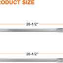 DELSbbq 67558 Grill Burner Tube Kit for Weber Summit 660 Summit 670 Grills, Stainless Steel, 8 Pack