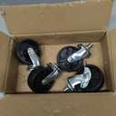 Grill Wheels for Charbroil Performance 463284022 463244819 463660021 463259023 Caster Wheels Caster Locking for Charbroil G350-0024-W2, G515-0082-W1 Grill Wheel for Charbroil Grill Wheels