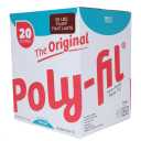 Fairfield Original Poly-Fil Polyfill, Premium Polyester Fiber Fill, Soft Pillow Stuffing for Couch Pillows, Stuffing for Stuffed Animals & Crochet Animals, Machine Washable, 20 lb Box