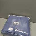 akkialla Queen Quilt Bedding Set,Bluish Grey Ultrasonic Full/Queen Quilt Set,Lightweight Soft Bedspread Coverlet,Modern Style Coin Pattern Bed Cover for All Seasons,3 Piece(1 Quilt,2 Pillow Shams)