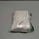 Pallene Faux Fur Plush Spring Throw Pillow Covers 16x16 Set of 2, Luxury Soft Fluffy Striped Decorative Pillow Covers for Sofa, Couch, Living Room, Cream White