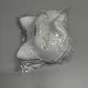 2 x DFLU Cat Therian Mask Kit with Fur and Eye Mesh, Blank DIY Therian Gear Stuff Masks Base to Paint