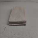 100% Blackout Shield Linen Blackout Curtains for Bedroom 108 Inches Long, Back Tab/Rod Pocket Living Room Drapes, Thermal Insulated Blackout Curtains 2 Panels Set, 50" W x 108" L,Cream