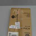 Asweets 2 in 1 Wooden Baby Walker Push and Pull Doll Stroller, Shopping Cart Learning Walker for Boys and Girls, Sit Stand Learning Toddler Toy (Grey)