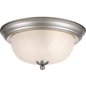 Tawson Joel Modern 2-Light Flush Mount Ceiling Light Fixture with Etched Glass Shade for Hallway, Entryway, Passway, Dining Room, Bedroom, Garage, Kitchen, Balcony, Living Room