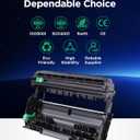 Compatible DR830 Drum Unit Replacement for Brother DR-830 TN830XL TN830 Drum Unit to use with Brother HL-L2460DW DCP-L2640DW HL-L2405W MFC-L2820DW HL-L2480DW HL-L2400D Printer 2 Pack (Drum only)