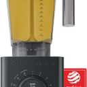 Chefman Obliterator 48 oz Countertop Blender for Smoothies, 1380W Motor to Crush Ice,Nuts & Frozen Fruit with Stainless Steel Blade Auto Blend Function, Includes Tamper & Scraper-MIDNIGHT(Pack of 1)