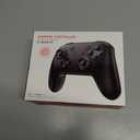 Switch Controller, Wireless Bluetooth Controller for Nintendo Switch 2/Switch/Lite/OLED, game controllers Compatible with iPhone/Mac/iPad/iOS/Android/Phone/PC/Steam and TV with Rotary Motors, RGB Hall Effect Joysticks/Macro Back Buttons/Turbo Modes/6-Axis/Motion/Wake up (Black)