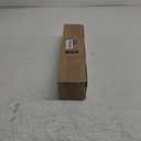 Wrap Around Curtain Rods,White Curtain Rods 28 to 48 Inch,5/8 Inch Adjustable Blackout Curtain Rod Set with Bracket,Room Darkening Single Window Rod,Metal Hidden Curved Drapery Rods 28-48",White