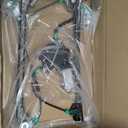 Front Driver Side Power Window Regulator with Motor fit for C5 Chevy Corvette 1997 1998 1999 2000 2001 2002 2003 2004, 748-472, Left