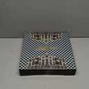 Metal Chess Set for Adults and  Marbling Chess Board with Chess Pieces  Travel Chess Sets with Extra Queens with zinc Alloy Metal Pieces  Ideal for Beginners and Professional Players