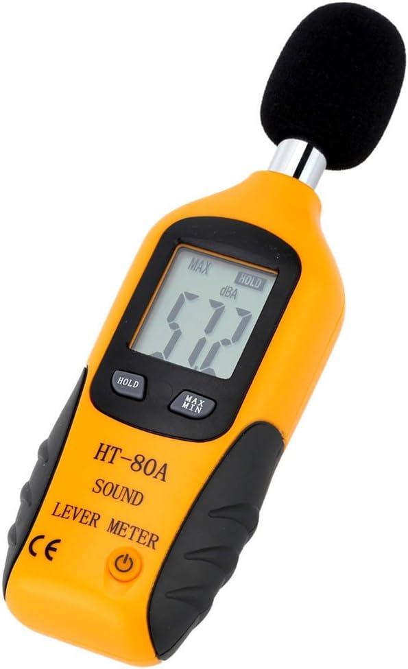 Mengshen Decibel Meter, Digital Sound Level Meter Handheld Audio Noise SPL Meter Tester with LCD Display Measuring 30-130dB (9V Battery Included) Mengshen Decibel Meter, Digital Sound Level Meter Handheld Audio Noise SPL Meter Tester with LCD Display Measuring 30-130dB (9V Battery Included)