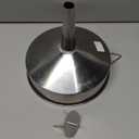 Super Large Stainless Steel Large Funnel with Detachable Strainer/Filter for Cooking Oil and Transmission Liquid and Powder, Food Grade Metal Kitchen Funnels