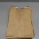 TWOWYHI 100PCS Paper Bread Bags for Homemade Breads 16105 inch Sourdough Bread Bags with 100 Stickers Kraft Paper Breads Bag with Clear Window for Cookie Bakery Bag