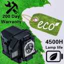 V13H010L96 Replacement Projector Lamp Bulb for Epson ELPLP96 VS250 VS355 VS350 EX5260 EH-TW650 EB-S41 Powerlite Home Cinema 2150 Powerlite Home Cinema 1060 2100 660 760 with Housing