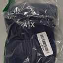 Armani Exchange Mens Small Contrast Logo Baseball Hat