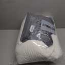 Andency White Comforter King Size, 3 Pieces Boho Bedding Set & Collections, Farmhouse Tufted Fluffy Bedding Comforter Sets for King Bed (1 Comforter 104x90In, 2 Pillowcases)