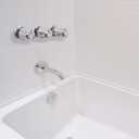 DANCO Bathtub and Shower 3-Handle Remodel/Rebuild Trim Kit for Gerber Faucets | Knob Handle | 11B-1H, 11B-1C, 11B-4D | Chrome (39617)