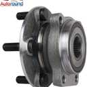 Autoround 513220 Front Wheel Hub and Bearing Assembly Fit for Subaru Outback Legacy 2005-2014 5-Lug w/ABS