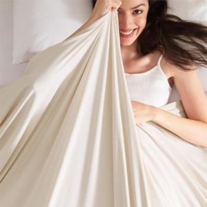 Bedsure Lightweight Cold Blanket for Summer, Bed Cooling Blanket Queen Size for Hot Sleepers, Ice Cool Essentials for Hot Nights, Breathable Thin Bedding for Teen Girls, Women, Oat Milk, 90" x 90"