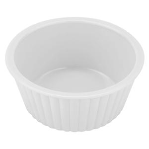 G.E.T. ER-404-W White 4 oz. Fluted Ramekin, Break Resistant, White (Pack of 12)