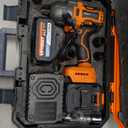 Cordless Impact Wrench, 900Ft-lbs (1200N.m) 1/2" Brushless Impact Gun, 21V High Torque Power Impact Driver, 2x4.0Ah Batteries Electric Impact Motor Variable Speeds for Family Car/Pickup Truck/Mower