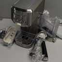 MAttinata Cappuccino Machine 20 Bar, Professional Espresso Machines for Home and Office with Automatic Milk Frothering System, Barista Compact Latte Maker for Coffee Lovers, Stainless Steel-Mattino