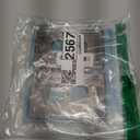 Henne Bery Sunken Pearls Heavy Duty Decorative Wall Plate Switch Plate Outlet Cover (Single Duplex, 2 Pack, Heirloom Silver)