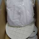 2 Packs Halloween Decorations Outdoor Indoor, 4 FT Ghost Decor with Witch Hat & LED String Lights, Easy Assemble Ghosts, Halloween Decorations for Home Outside Porch Yard Garden Lawn Party