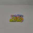 72 Pcs Easter Speckled Eggs 1.2 inches Plastic Speckled Eggs Bowl and Vase Filler Faux Chicken Eggs for Crafts DIY Easter Party Decorations