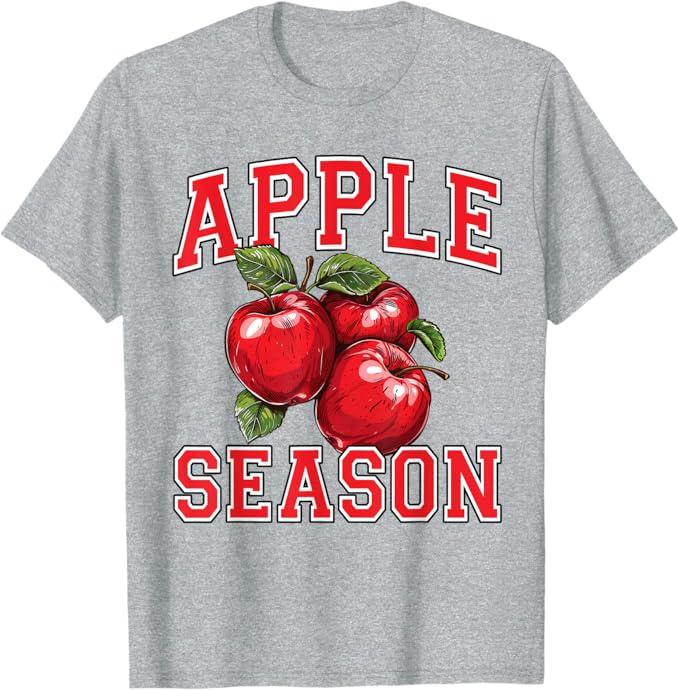Apple Picking Season Farm Fresh Farmer Apple Orchard Harvest T-Shirt, 3 XL