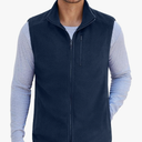 COOFANDY Men's Lightweight Fleece Vest Sleeveless Zip Up Warm Jacket Casual Outerwear Vests With Pockets Size XXL
