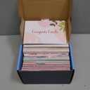 Decorably 50 Pack 4x6in Christian Greeting Cards Assortment Box with Envelopes and Stickers, 50 Religious Designs, Printed Message Inside - Birthday, Thank You, Congratulations, Wedding