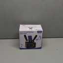 Karaoke Machine,Portable Bluetooth Speaker with 2 Wireless Microphone for Adults & Kids with LED Lights, Karaoke Microphone with PA System Supports USB/TF/AUX,Gift for Party (Black)