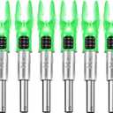 DEEPOWER X Lighted Nocks for Arrows .204/.233/.244/.246 with ON/Off Switch with H, S, GT Bushings 