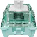 GATERON Magnetic Jade Pro Keyboard Switches, Linear Factory Pre-lubed Freely Setting Pre-Travel 20mm Longer Spring Key Switches for Magnetic Gaming Keyboard(70PCS)