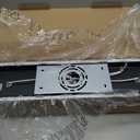 SineRise LED Modern Bathroom Vanity Light Fixtures (3-Light, 24-Inch), Matte Black Modern Acrylic Bathroom Wall Lighting Fixtures Over Mirror (Cool White 6000K)