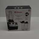 Vitamix Personal Cup Adapter, BPA-Free, Dishwasher Safe, Two 20oz Cups, Two Lids and One Adapter, Clear