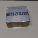 PATIKIL 8 Pcs Doorstops, Stainless Steel Door Stop Self Adhesive Metal Wedge Door Protector Half Moon Round for Bottom of Door Floor Inside Bedrooms Bathrooms Offices, Silver Tone