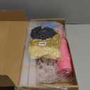 TONIFUL 4 Set Black Gold Balloon Centerpieces for Table,Balloon Stand Kit for Black Gold Party Decor 40th 50th 60th 70th Birthday Decorations Anniversary Graduation Decorations 2026 New Year Eve