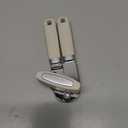 Beneno Heavy Duty Hand Can Opener Manual with Magnet, Durable Sharp Carbon Steel Blade Smooth Cutting, Big Effort-Saving Knob & Soft Grip Handle, Multifunctional Kitchen Tool with Bottle Opener, Beige