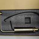 Bathroom Faucet Gold Brushed Vessel Sink Faucet - Bathroom Vanity Sink Faucet One Hole Tall Faucet Solid Brass, with Water Supply Hoses