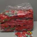 QinmiGarden Artificial Flower Arch 6 Pack Red Floral Swags for Wedding Dcor, Elegant Faux Flowers Arrangement for Archways Party Backdrop, Home Wall Decoration and Table Centerpieces